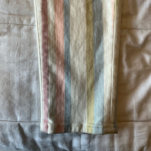 NWT J Brand Skinny Low-rise Candy Stripe Jean Legging 28 - Picture 10 of 10